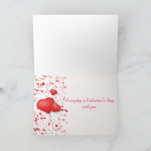 Carte Valentine Nounours (Intérieur)