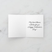 Carte Valentine Papillon Et Fleurs (Intérieur)