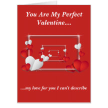 Carte Valentine parfaite (Oversize)