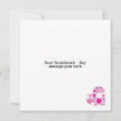 Carte Valentine personnalisable Pickleball 💘  (Dos)