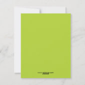 Carte Valentine pour enfants Baa-lentine (Dos)