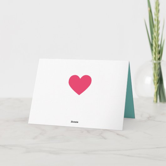 Carte Valentine pour papa (Dos)