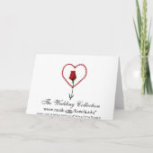 Carte Valentine Red Roses (Dos)