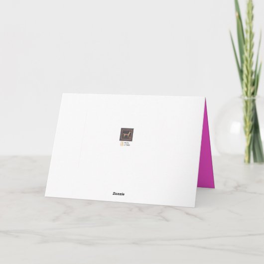 Carte Valentine Rose Kitty & Tea (Dos)