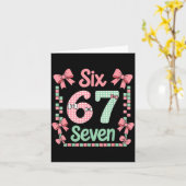 Carte Valentine’s Day 67 Meme Filled With Hearts Funny S (Fleur jaune)