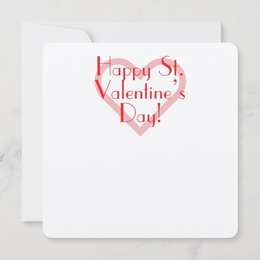 Carte Valentine’s Day Tuxedo Cat (Dos)