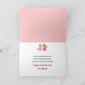 Carte Valentine Serez-vous ma Saint Valentin Deux Nounou (Intérieur)