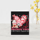 Carte Valentine Vibes &amp; That Medical Istant Life Gir (Fleur jaune)