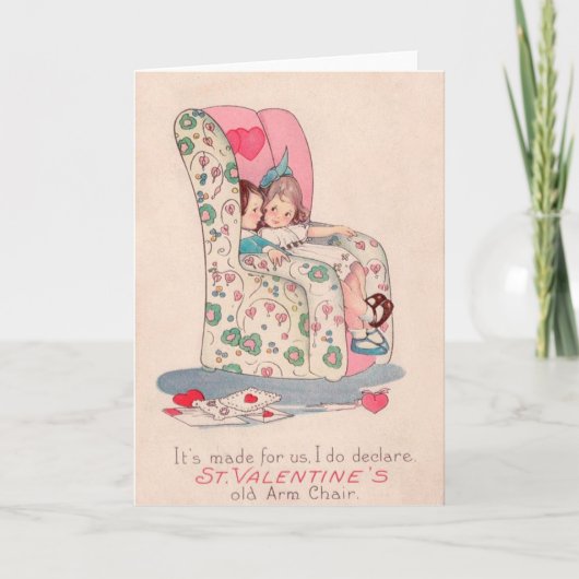 Carte Valentine vintage (Devant)