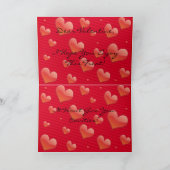 Carte Valentine vintage (Intérieur)