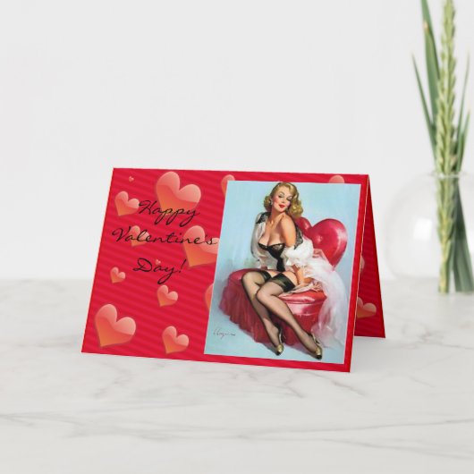 Carte Valentine vintage (Devant)