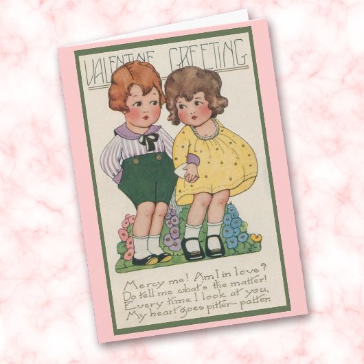 Carte Valentine Vintage