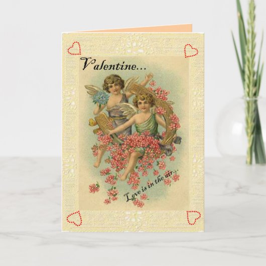 Carte Valentine vintage (Devant)