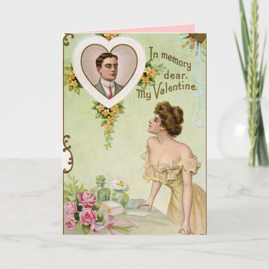 Carte Valentine vintage manquante (Devant)