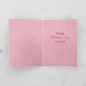 Carte Valentine vintage pour enfants (Intérieur)