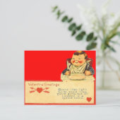 Carte Valentine vintage Retro Good Cook (Debout devant)