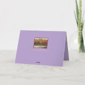 CARTE "VALENTINE/VOUS COULEZ MON MONDE" (Dos)