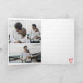 Carte Valentine vous rock mon monde mignon 3 photos coll (Intérieur)