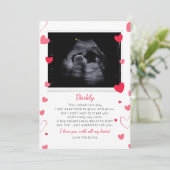 Carte Valentines à papa de bosse (Debout devant)