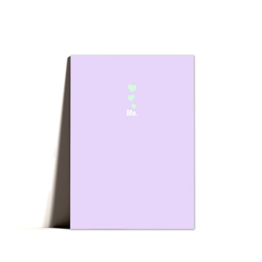 Carte Valentines d'amour Quirky Minimal