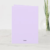 Carte Valentines d'amour Quirky Minimal (Dos)