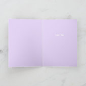Carte Valentines d'amour Quirky Minimal (Intérieur)