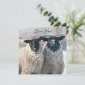 Carte Valentine's Day Card (Debout devant)