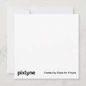 Carte Valentines Day Card by Eloise Pixlyne (Dos)