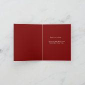 Carte Valentine's Day Dachshund Puppy Red Hearts  (Intérieur)