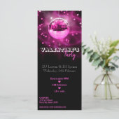 Carte Valentine's Day Disco Ball - Party Rack Card (Debout devant)