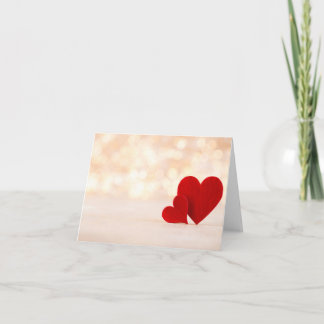 Carte Valentines day greeting card.