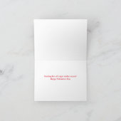 Carte Valentine's Day Hearts Envoi Love Wives Card (Intérieur)