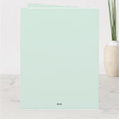 Carte Valentines Jour Rétro Mid Century Chat (Dos)