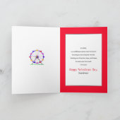 Carte Valentines Journée Ferris Roue Faire ma tournée mo (Intérieur)