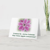 Carte Valentines Léopard Gecko Lizard Winking (Dos)