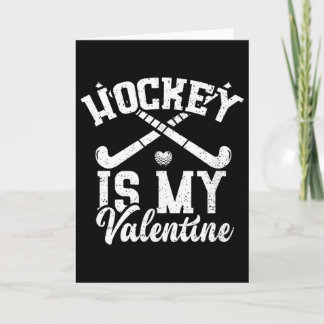 Carte Valentinstag Hockey Est Ma Saint-Valentin - Hockey