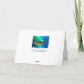 Carte Vallée de natation, Poisson de Pickerel Art (Dos)