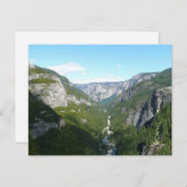 Carte Vallée de Yosemite dans le parc national de Yosemi (Devant / Derrière)