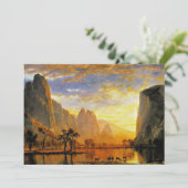 Carte Vallée de Yosemite par Albert Bierstadt (Debout devant)