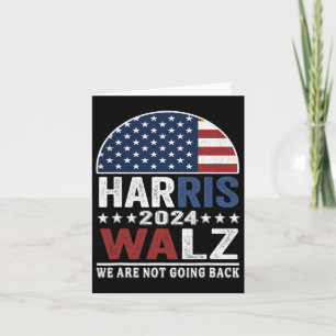 Carte Valse 2024 élection de chemise Kamala Haris Tim Wa