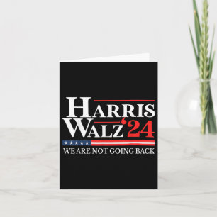 Carte Valse Nous Ne Retournons Pas Kamala Harris 2024 1