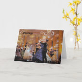 Carte Valse viennoise (Fleur jaune)