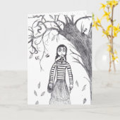 Carte Vampire (Fleur jaune)