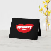 Carte Vampire (Fleur jaune)