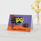 Carte Vampire émotif (Fleur jaune)