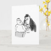Carte Vampires et grands enfants (Fleur jaune)