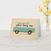 Carte Van bleu | Florent Bodart (Fleur jaune)