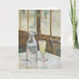 Carte Van Gogh Classique Café Parisien Absinthe Art