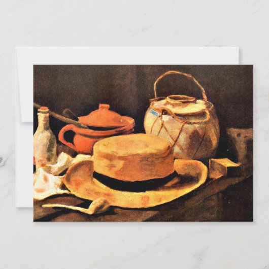 Carte Van Gogh : Encore une vie avec un Casquette jaune (Devant)