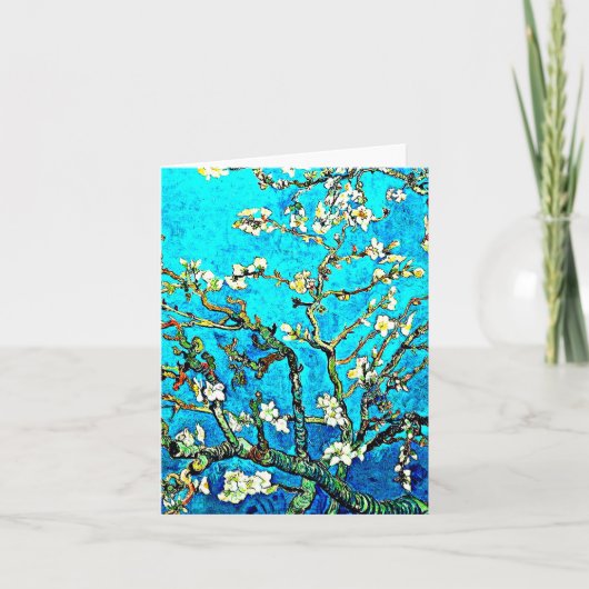 Carte Van Gogh - Fleur d'amandes (Devant)